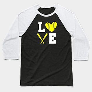 Softball Love Baseball T-Shirt